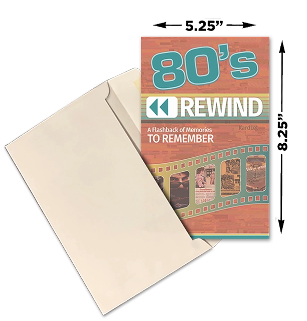 REWIND DECADE KARDLET®  (50's-00's)